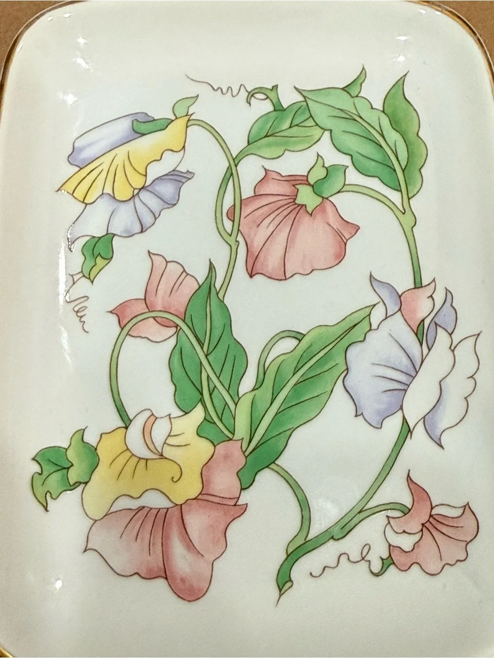 VTG Ben Rickert Inc. Japan MCM Iris Trinket Dish Plate Tray